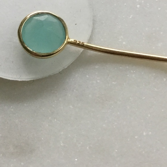 14k gold plated .925 Sterling Silver Earrings - Picture 16 of 16